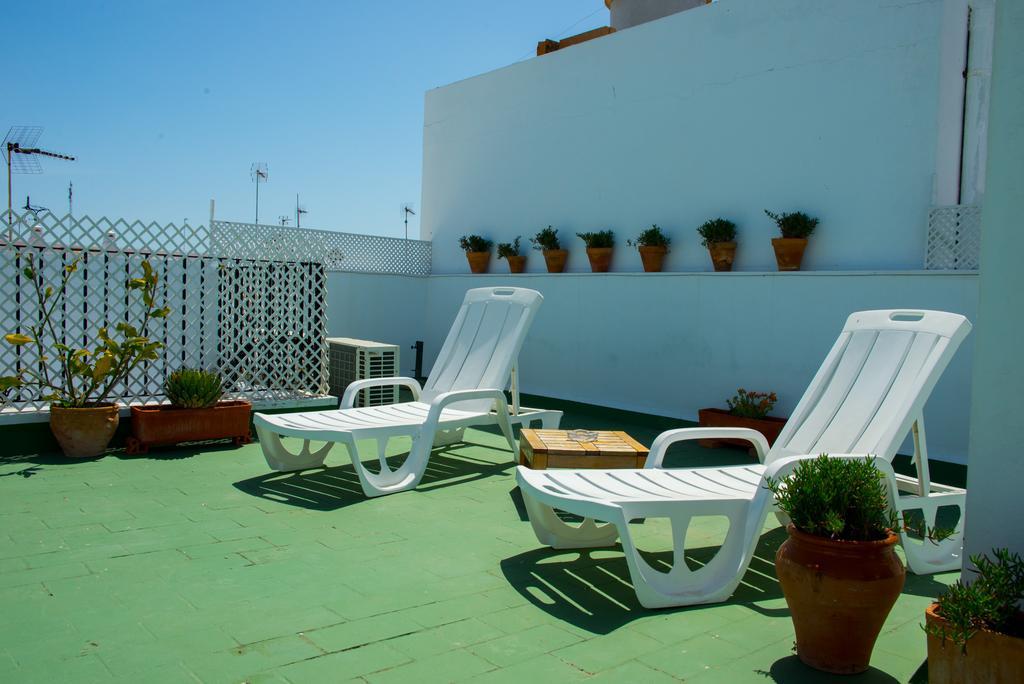 Hostal Andalucia Chipiona Exteriör bild